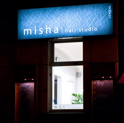 Kontakty, fotky a hodnocení na Misha hair studio